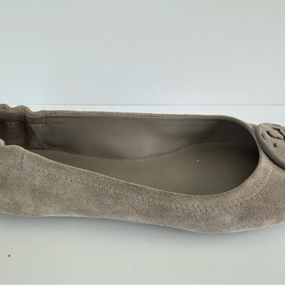 Tory Burch Minnie Travel Ballet Flats- suede - Picture 11 of 16